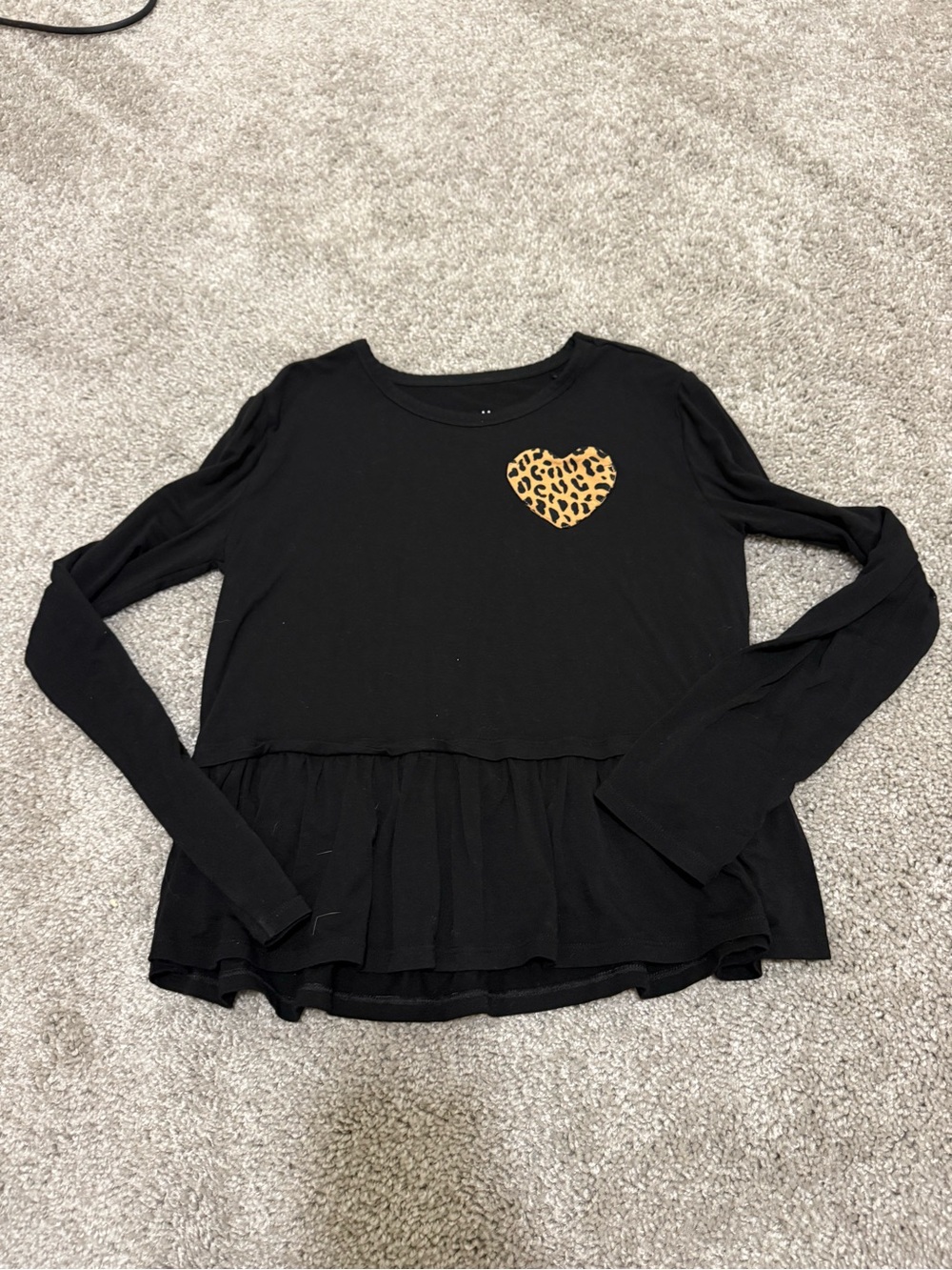 Little Sleepies Play Ruffle Long Sleeve Tee